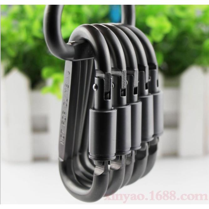 Móc khóa Nhôm Đa Năng Treo Đồ Đi Phượt Số 7