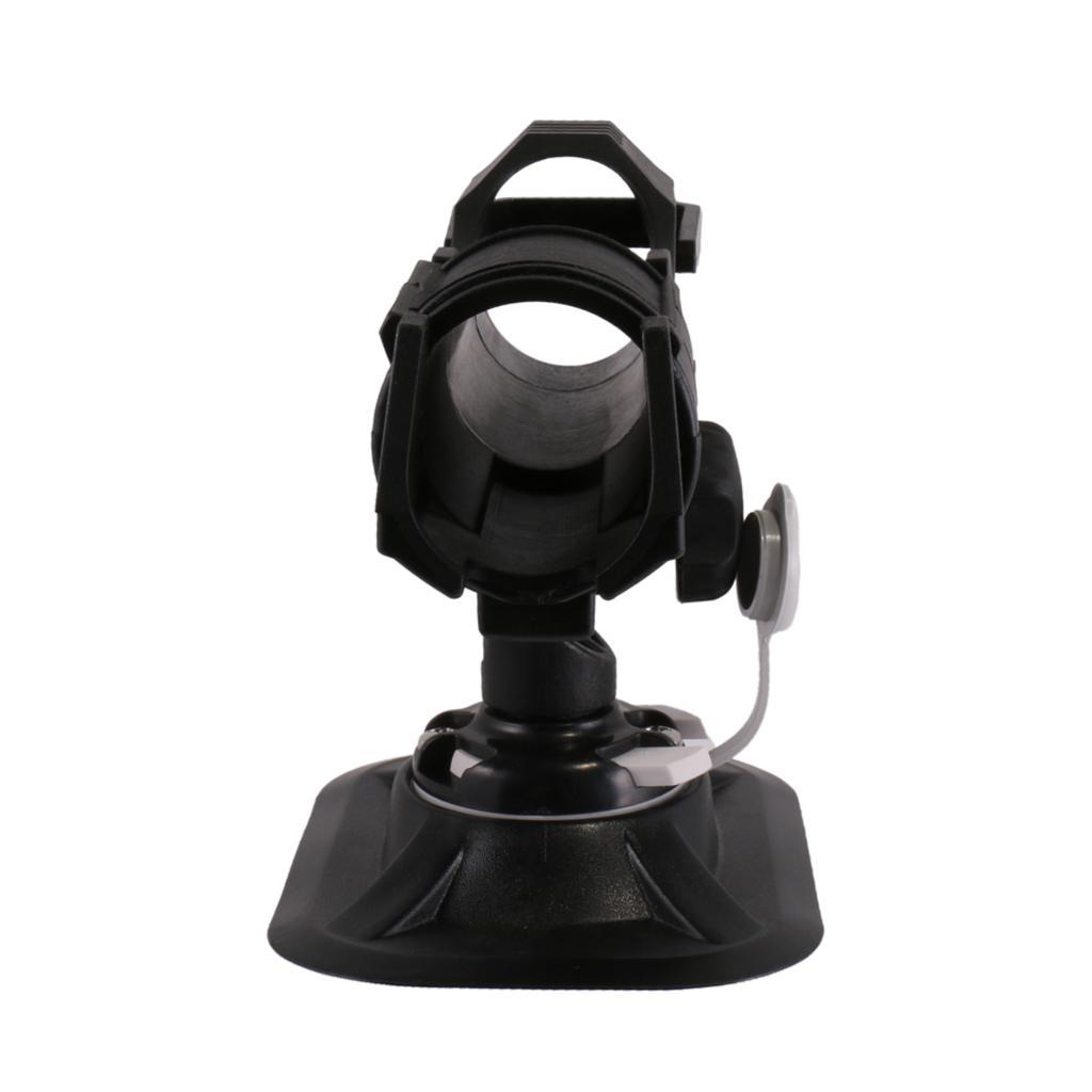 360° Adjustable Kayak Fishing Boat Rail Side Flush Mount Rod Holder Rest Kit