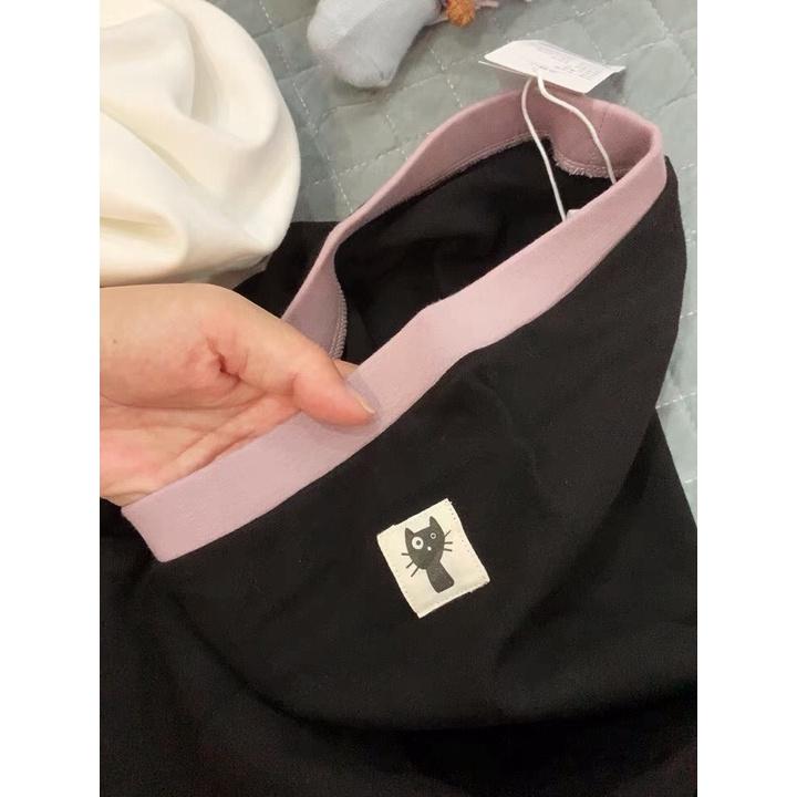Quần legging cho bé gái 6-45kg mặc thu đông chất len tăm CAT