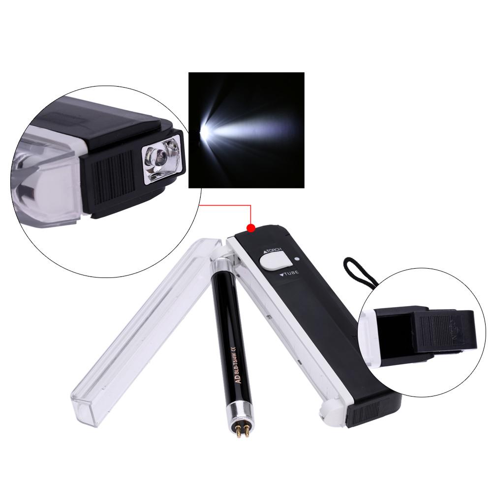 Đèn pin UV cầm tay có thể soi tiền mặt tiền giấy