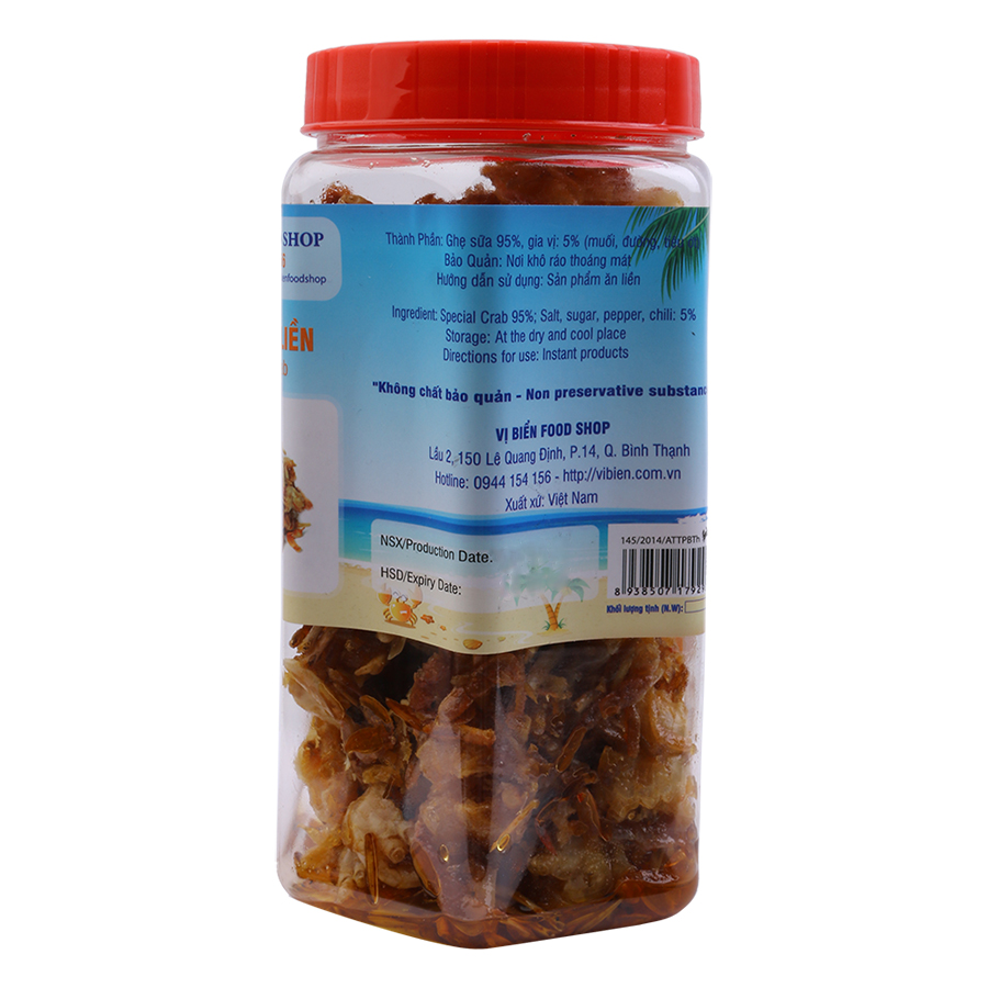 Ghẹ Ram Vị Biển Food Shop (200g)