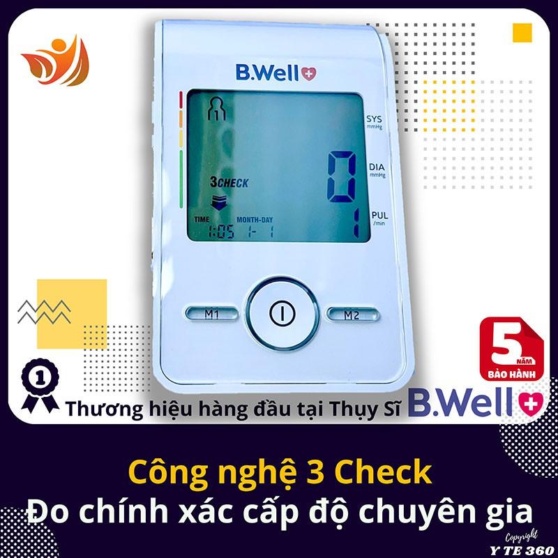 Máy Đo Huyết Áp Điện Tử Bắp Tay B Well MED 55 | Sản Xuất Tại Thụy Sĩ