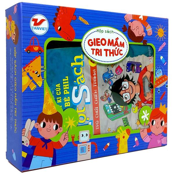 Box Set Gieo Mầm Tri Thức 4: Nhật Kí Chú Bé Phil Mọt Sách