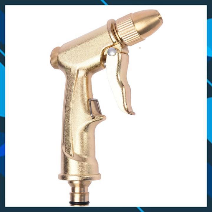 ️ Bộ dây vòi xịt nước rửa xe, tưới cây , tăng áp 3 lần, loại 20m 206701-1 đầu đồng,cút đồng,+ mở chai