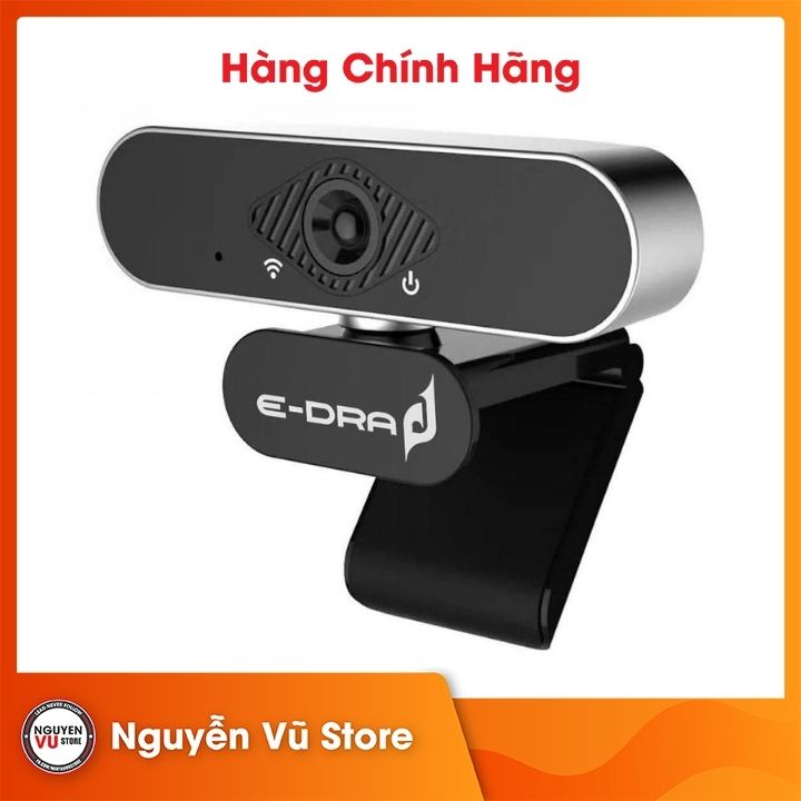 Webcam E-Dra EWC7700 FHD 1080P - Hàng Chính Hãng