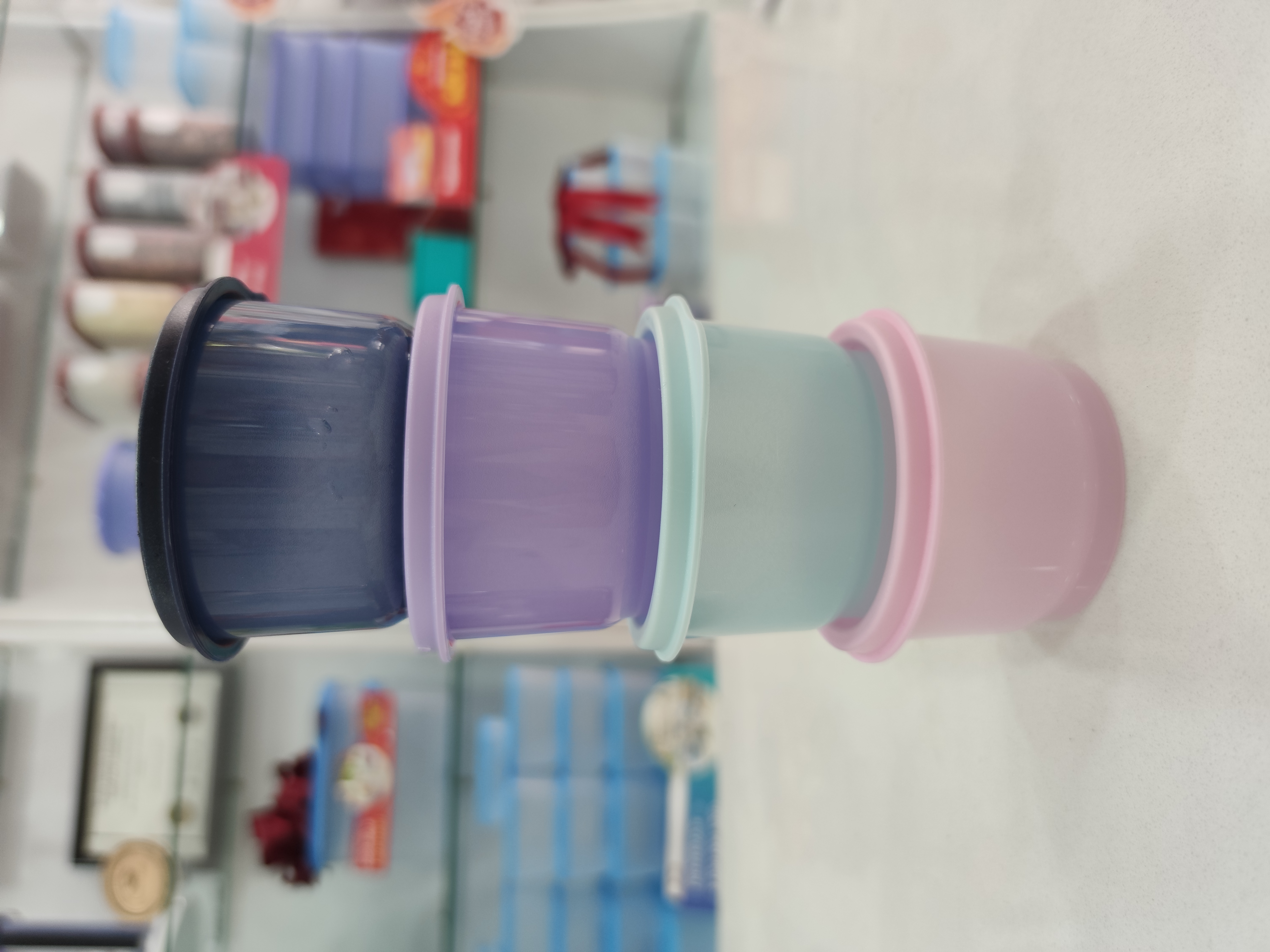 Hộp bảo quản trữ mát snack cup 1 hộp (màu ngẫu nhiên)