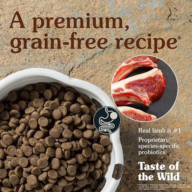 Thức Ăn Cho Chó Alaska Taste Of The Wild Bao 2kg Hỗ Trợ Xương Cơ Khớp - Sierra Mountain Thịt Cừu, Trái Cây Rau Củ Quả