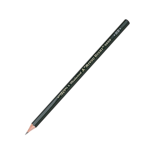 Bút Chì Gỗ Bo Đầu Uni Mitsubishi 9800-HB