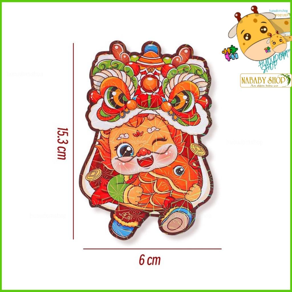 [Mẫu mới] Bao lì xì tết hoạt hình phản quang loại xịn, tết lì xì chibi 2024, lì xì 2024 bán chạy