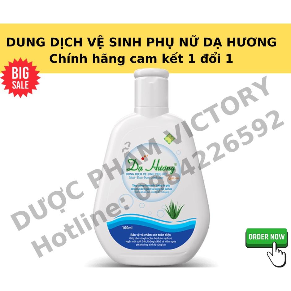 Dung dịch vệ sinh phụ nữ Dạ hương xanh Lô Hội 100ML