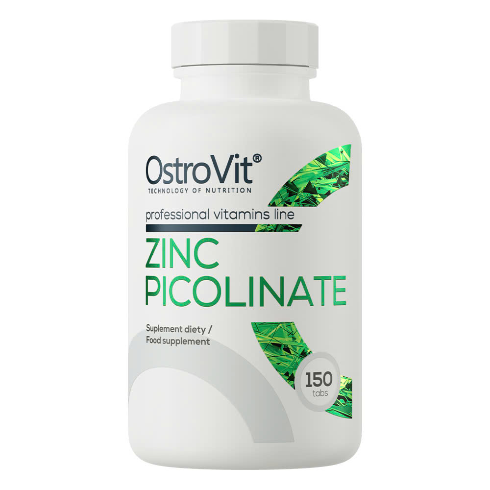 Viên Uống Bổ Sung Kẽm Ostrovit Zinc Picolinate (150/200 viên) Tăng Hệ Miễn Dịch, Tăng Cường Sinh Lý