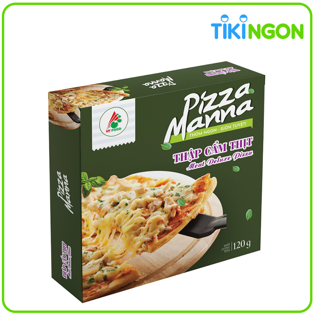 Pizza Manna Thập Cẩm Thịt Đông Lạnh 120g