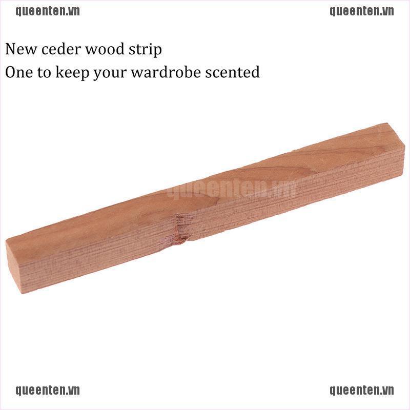 5PCS Wardrobe Clothes Drawer Mildew Camphor Bug Cedar Wood Anti-moisture Moth QUVN