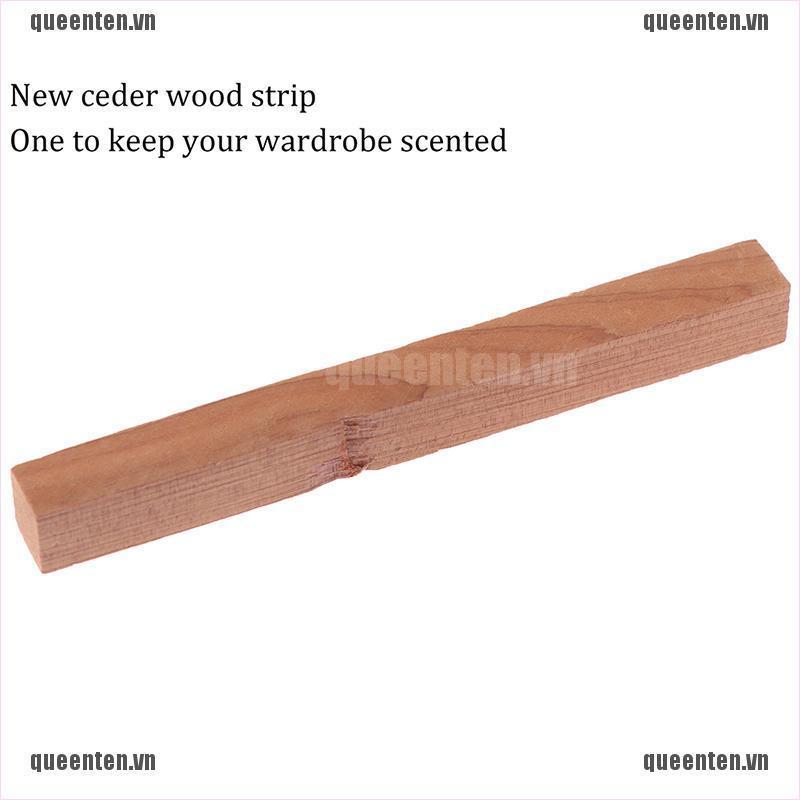 5PCS Wardrobe Clothes Drawer Mildew Camphor Bug Cedar Wood Anti-moisture Moth QUVN