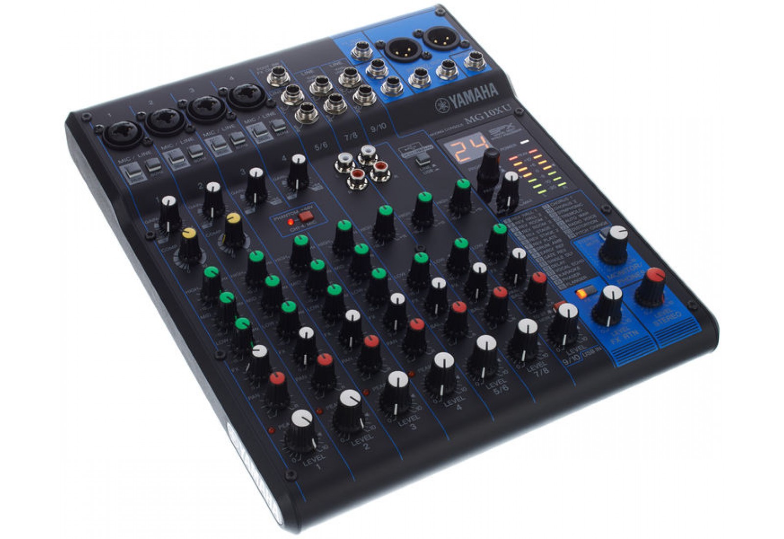 Bàn trộn âm thanh Yamaha MG10XU - Mixer Livestream Yamaha MG10XU - Mixer Analog Yamaha MG 10XU - Hàng chính hãng