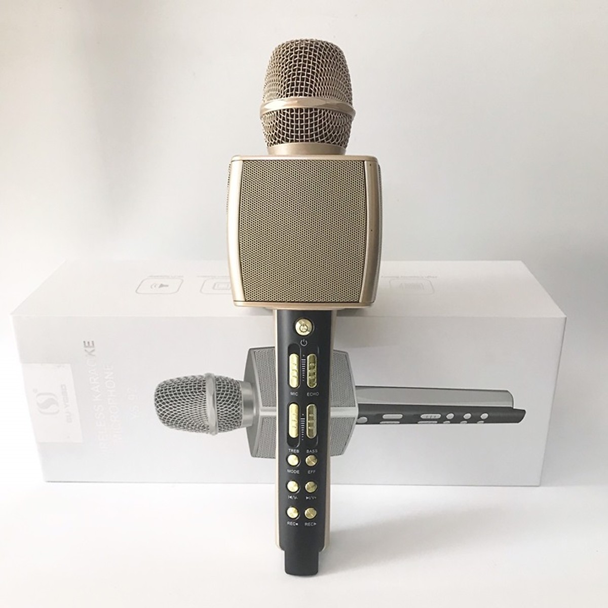 MIC KARAOKE YS92- Có Cổng USB Và Thẻ Nhớ - ÂM THANH CỰC HAY