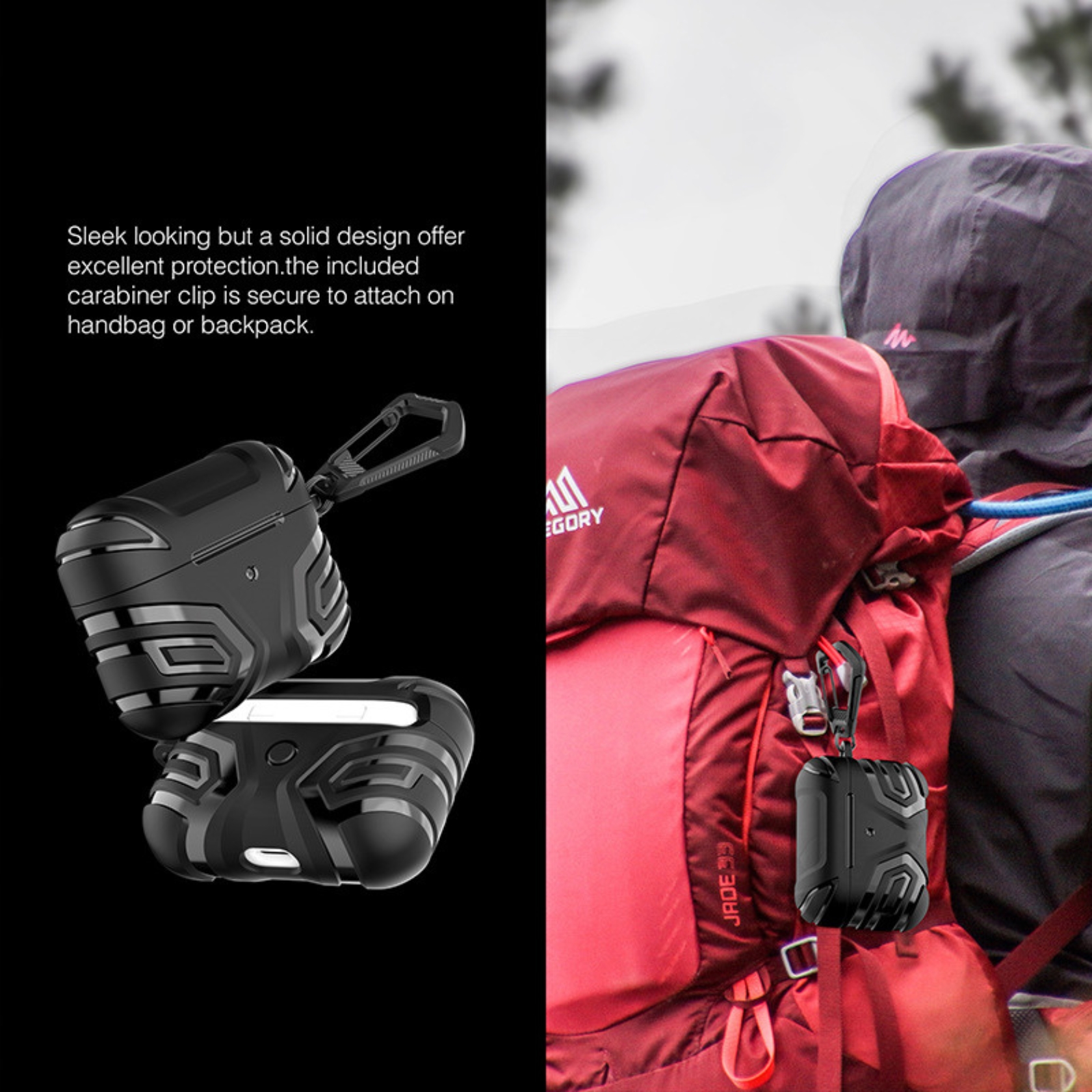 Ốp Case Bao Bảo Vệ Dành Cho Airpods Pro 2 và Airpods Pro, Kai.N Vanguard Armor - Hàng Chính Hãng