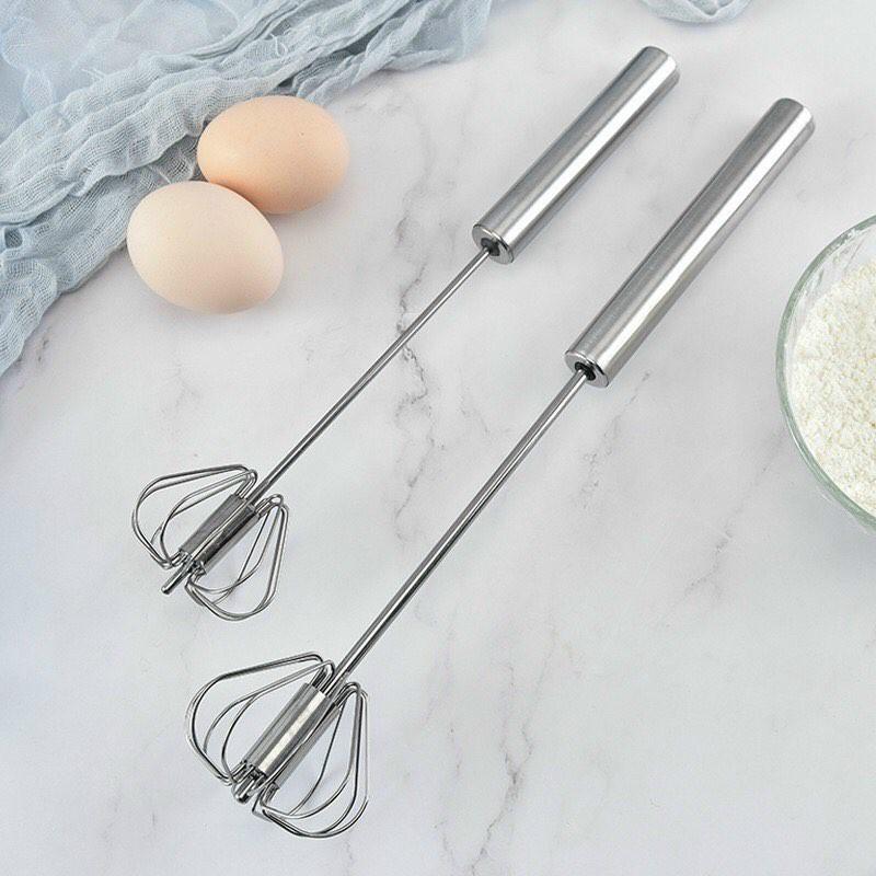 Đánh trứng inox loại to