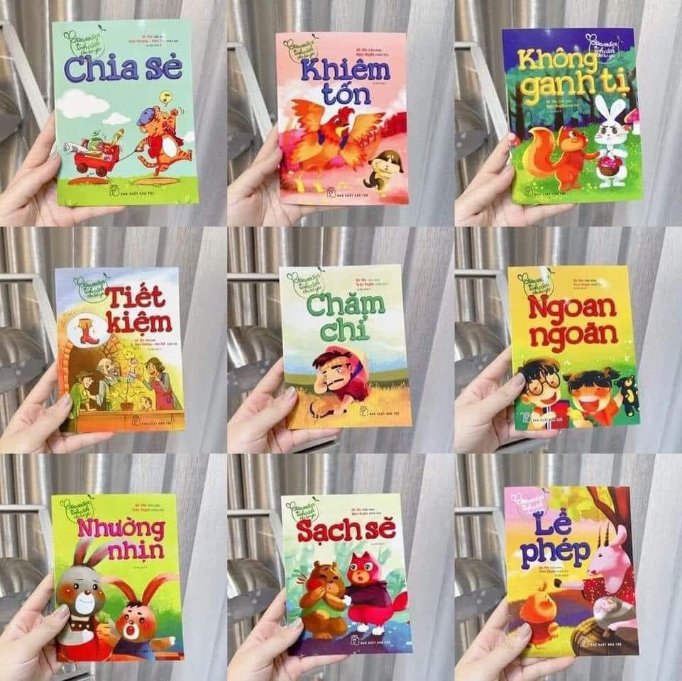 Set gieo mầm tính cách 9 cuốn