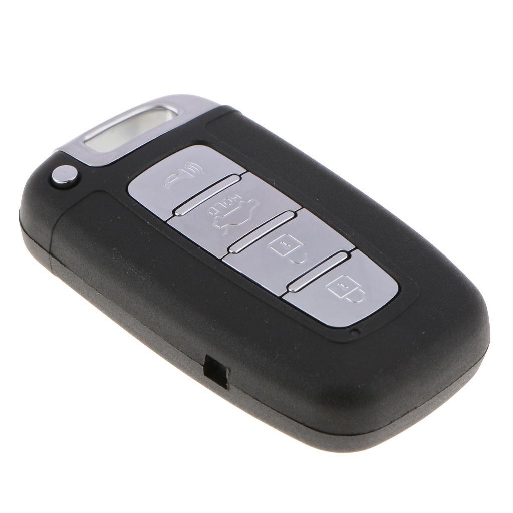 3 Buttons Switch Remote Fob Key Case Shell Uncut 434MHz for