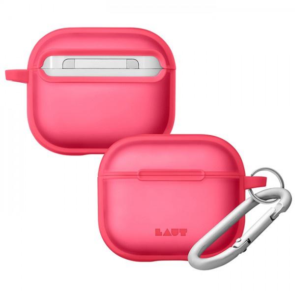 Ốp Airpod LAUT Huex Cho Airpod 3 Chất Liệu Cao Cấp Phủ Cao Su Bảo Vệ Toàn Diện Kèm Móc Treo Kim Loại -Hàng chính hãng