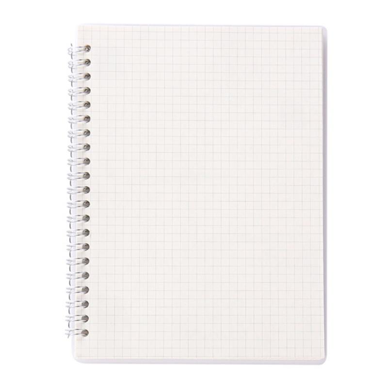 Sổ lò xo tên môn học B5 80 120 160 trang ruột kẻ ngang caro Self Planner, tên màu bìa theo yêu cầu