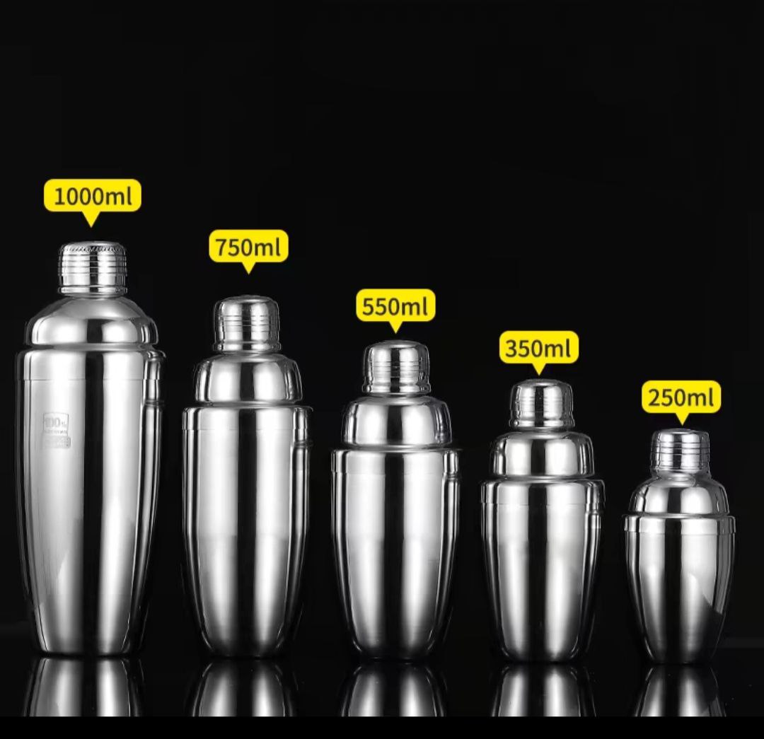 Bình Lắc Pha Chế, Shaker Inox Cao Cấp, Bình Lắc Inox