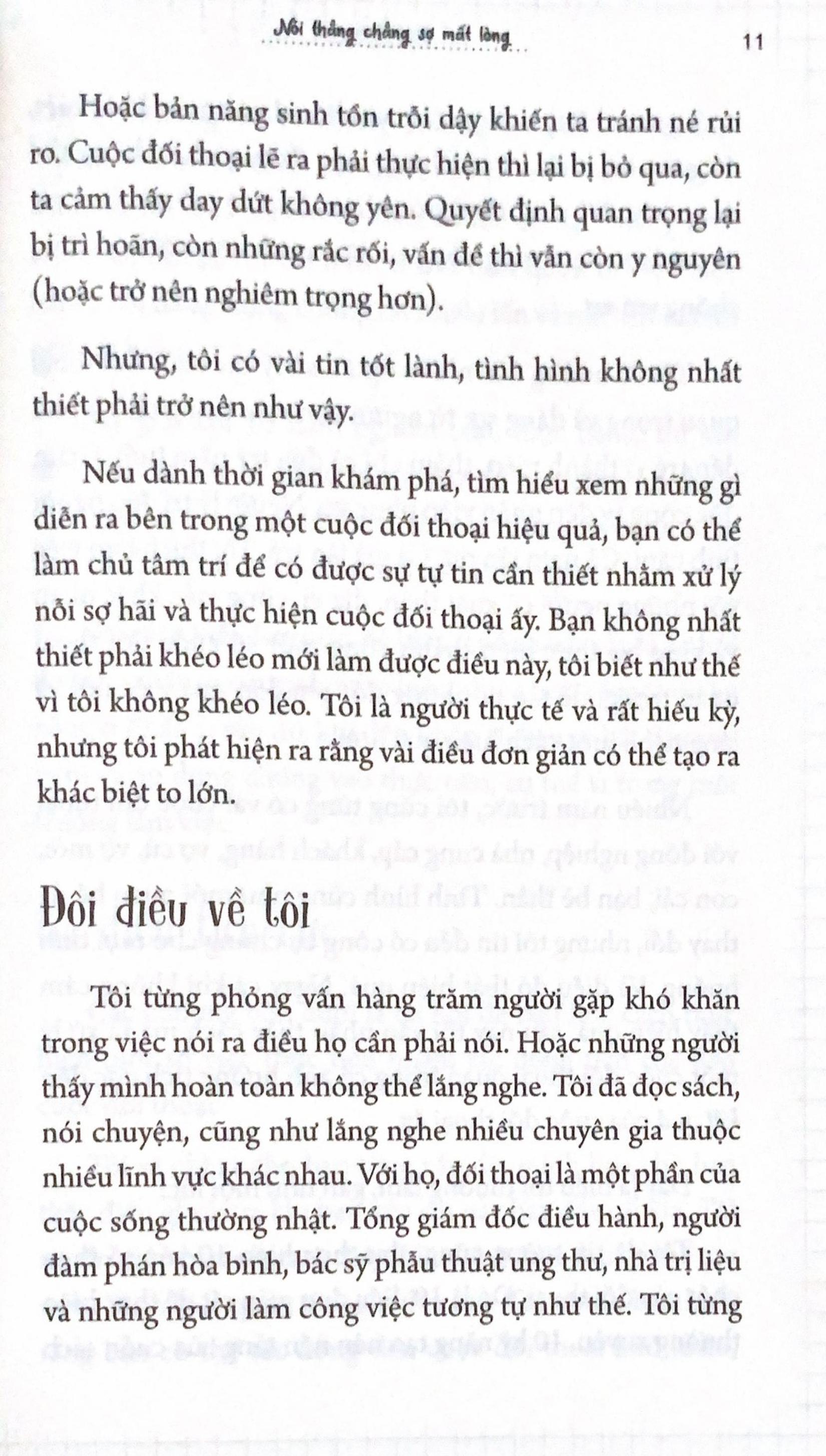 Nói Thẳng Chẳng Sợ Mất Lòng - Vanlangbooks