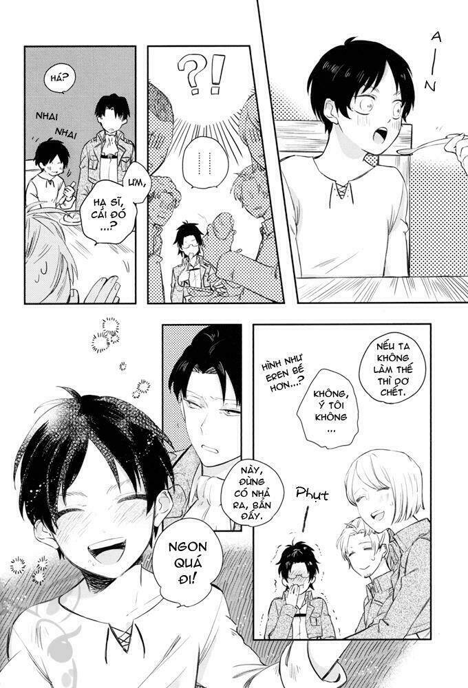 bé eren mất ngủ và hạ sĩ khó tính chapter 0 16