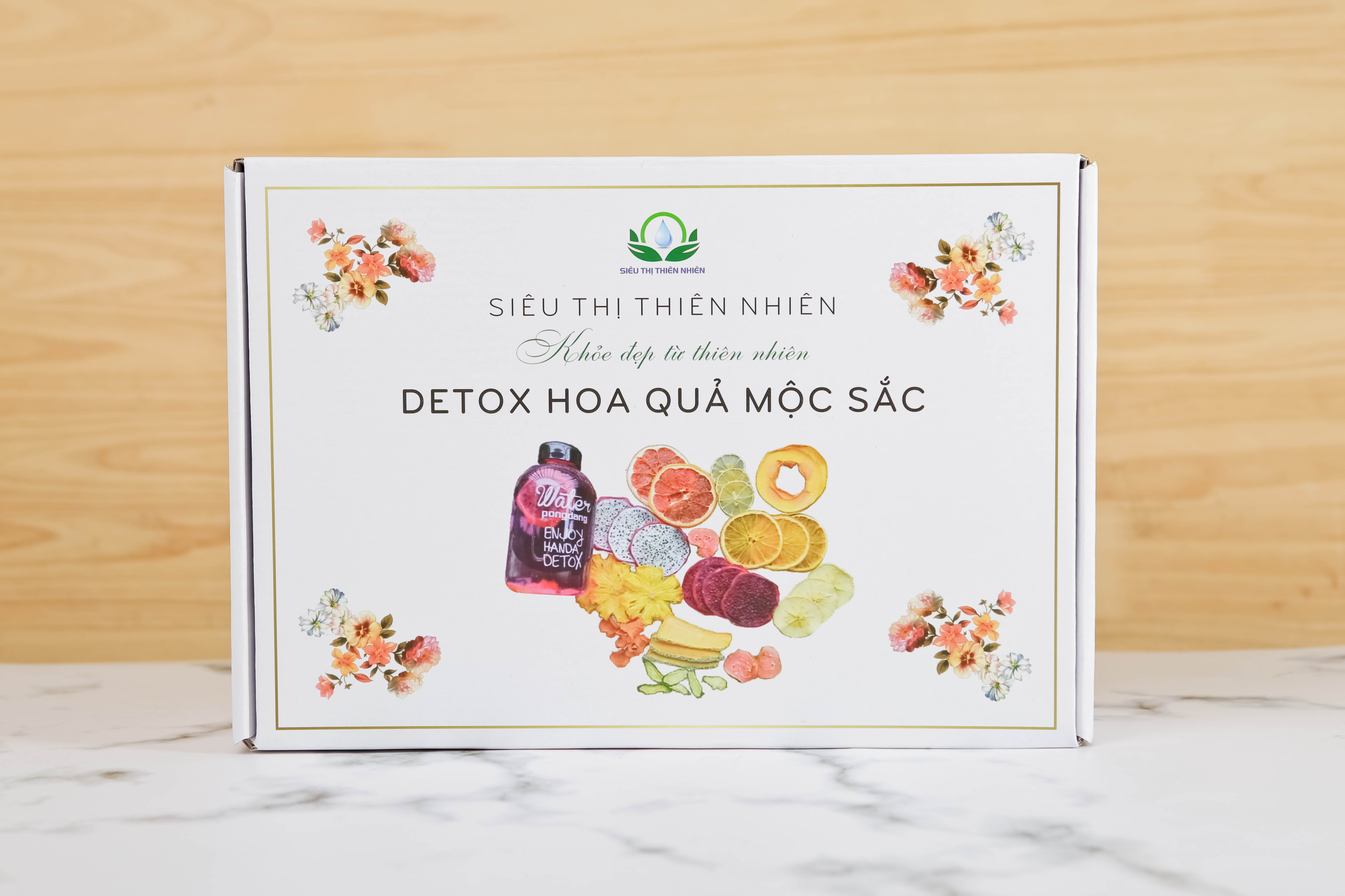 Detox Hoa Quả Sấy Khô Mộc Sắc, Hỗ Trợ Giảm Cân, Đẹp Da - Hộp 30 Gói