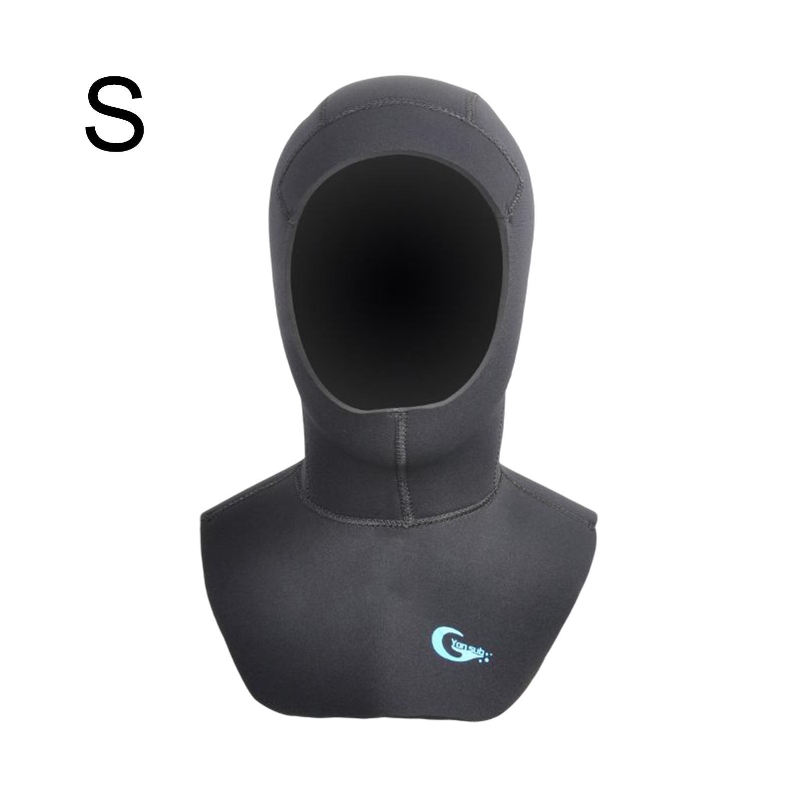 Diving Hood 5MM Neoprene Wetsuit Dive Hood for Men Women Dive Cap Surfing Thermal Hood for Water Sports