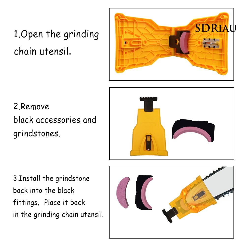 Dụng Cụ Mài Lưỡi Cưa Xích Nhanh Chóng Nhỏ Gọn