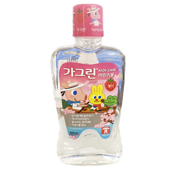 Nước Súc Miệng Trẻ Em Hương Trái Cây  – Dental Care Gargle Garglin For Kids 380ml