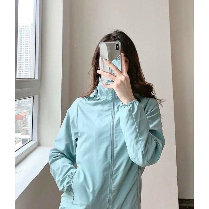 Áo Gió Nữ Hai Lớp Đẹp Nhiều Màu