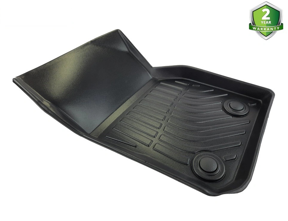 Thảm lót sàn xe ô tô Mini Cooper Hardtop 2 Door 3D 2014 - 2021 Nhãn hiệu Macsim chất liệu nhựa TPE cao cấp màu đen
