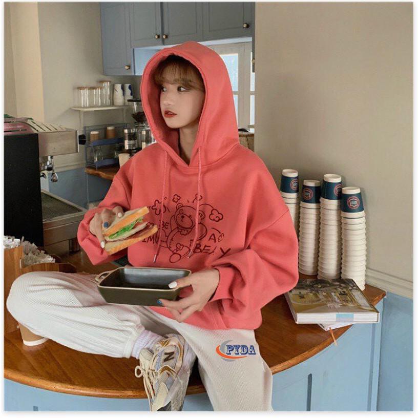 ÁO KHOÁC HOODIES NỮ FROM RỘNG,NHIỀU MÀU SẮC XINH XẮN