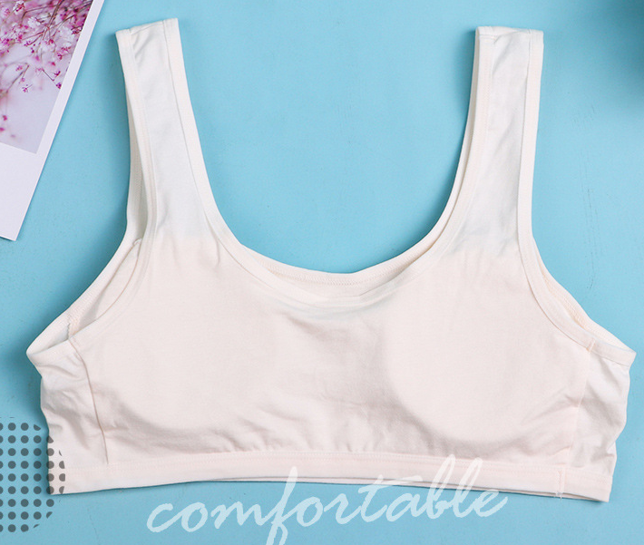 Bra / Áo Lá Nữ Sinh Cotton Tinh Khiết MILK Xuất Đông Hàng Loại Đẹp.