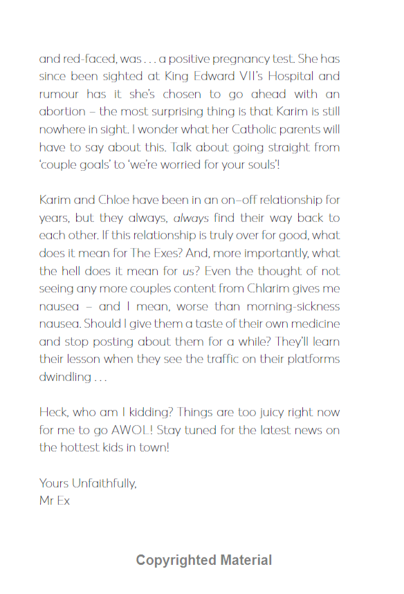 Sách ngoại văn: The Exes