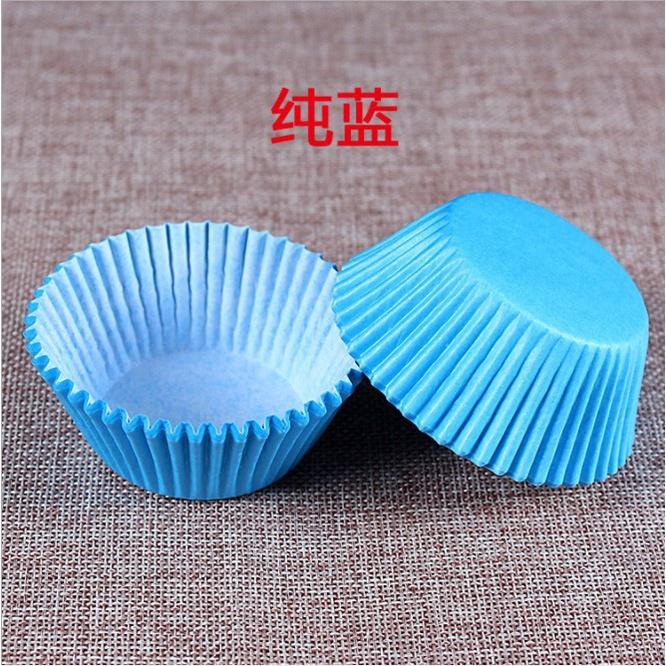 50 Cup Giấy Nến Mềm Lót Nướng Bánh Đáy 5cm