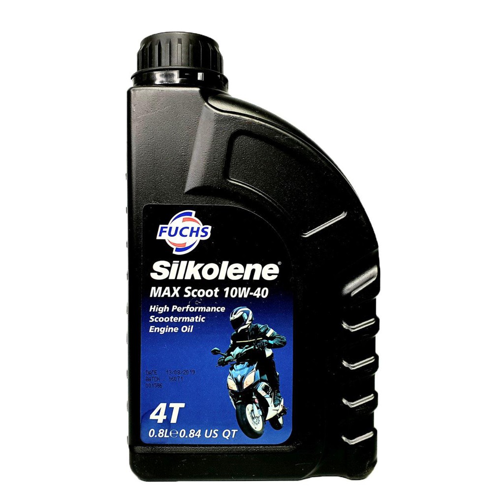 Nhớt Xe Tay Ga Fuchs Silkolene Max Scoot 10W40 800ml