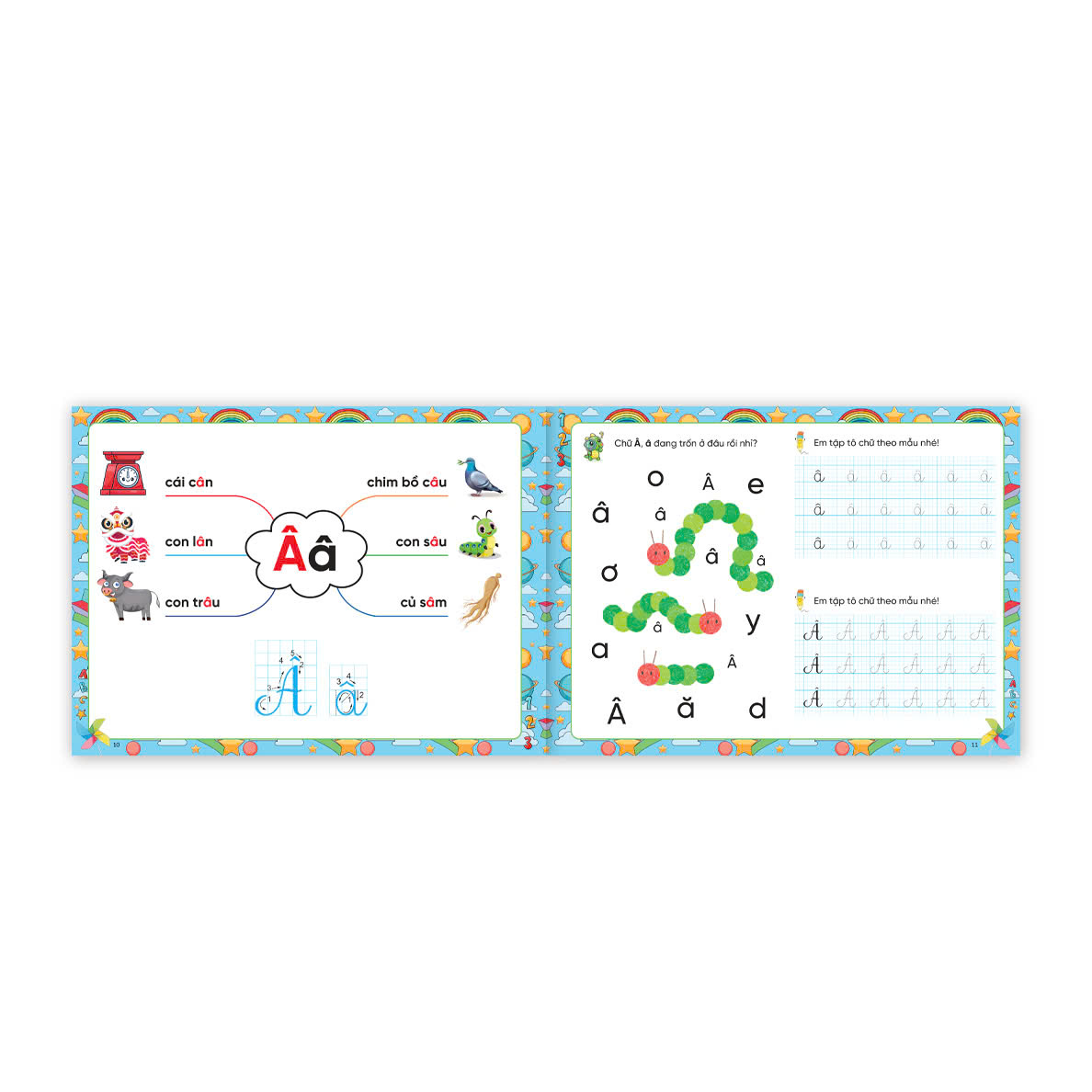 TIẾNG VIỆT TIỀN TIỂU HỌC – LÀM QUEN VỚI CHỮ CÁI- Minh họa Thanh Hà- NXB Phụ Nữ Việt Nam- Vizibook