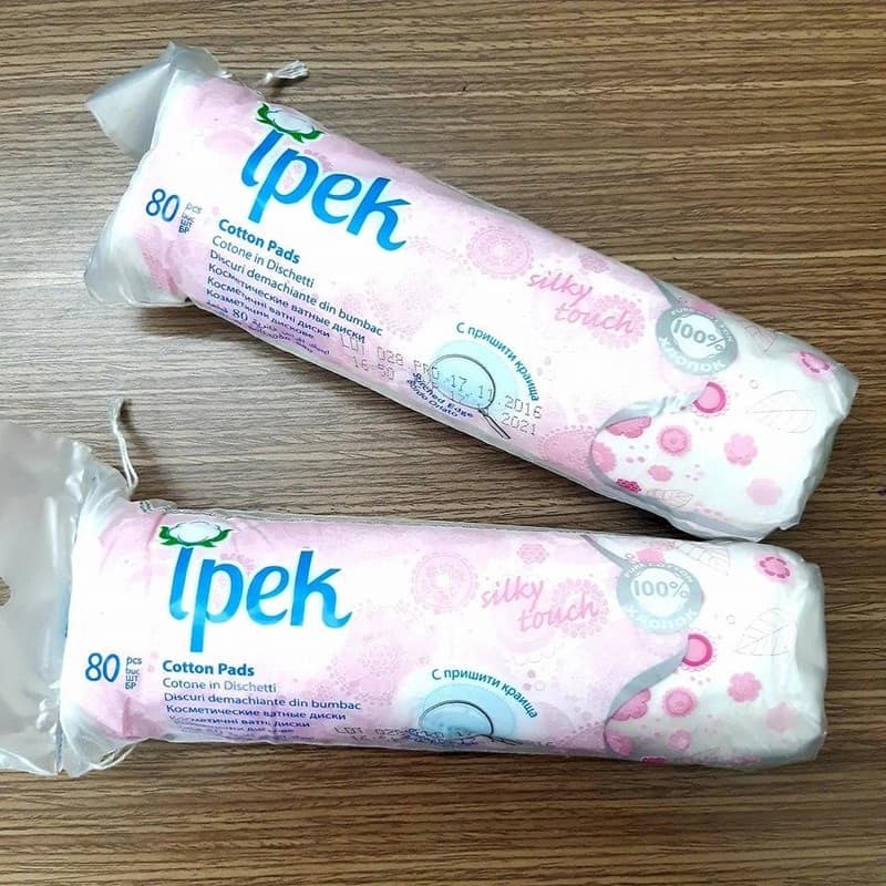 Combo 3 Bông Tẩy Trang Ipek 80 Miếng Cotton Pads ( Thổ Nhĩ Kỳ )