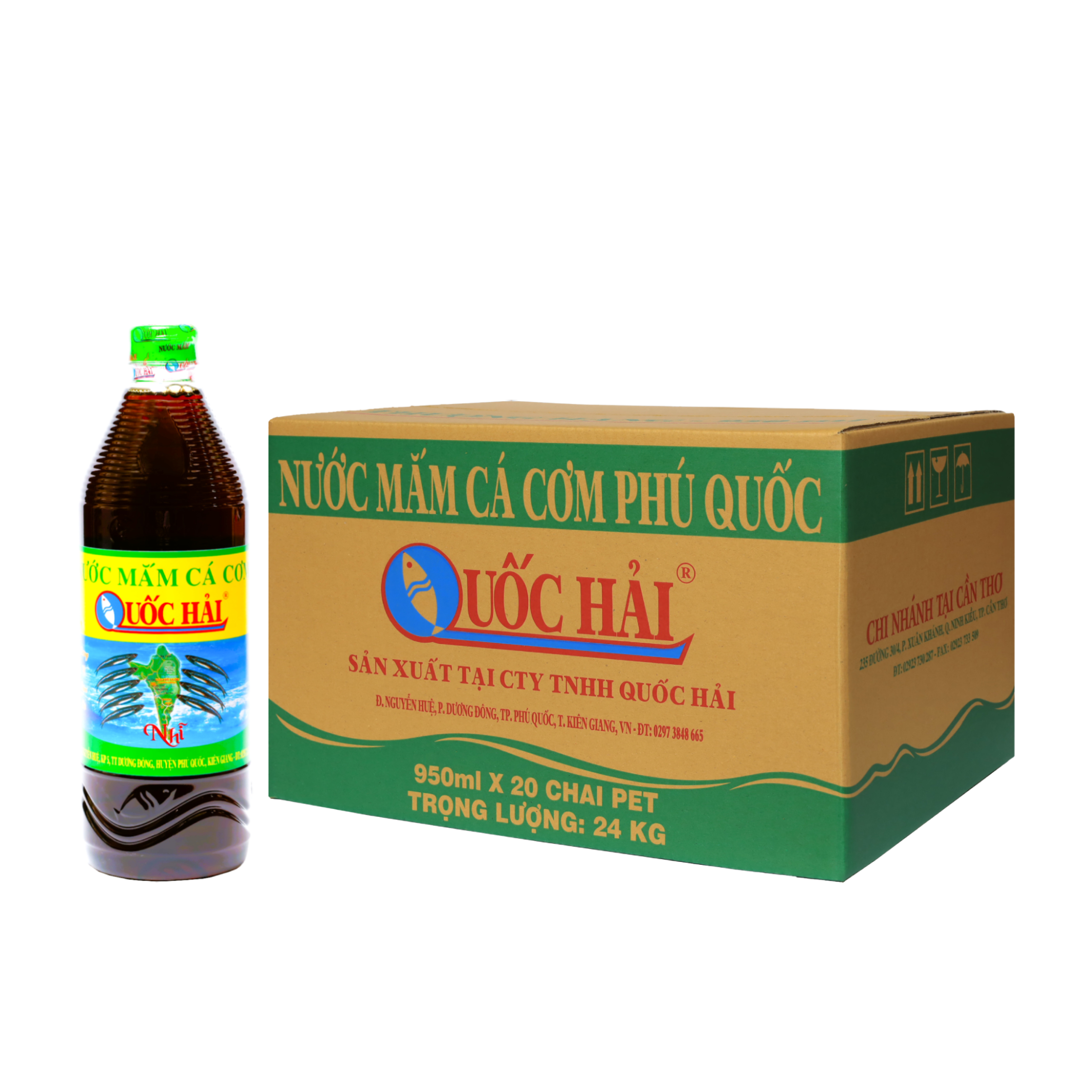 Nước mắm Phú Quốc - Quốc Hải Thượng Hạng 950ml