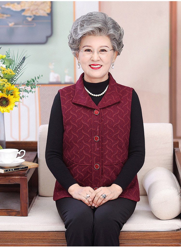Áo Ghi Lê Mùa Xuân Thu Cho Bà AV01 - Hàng Quảng Châu Cao Cấp