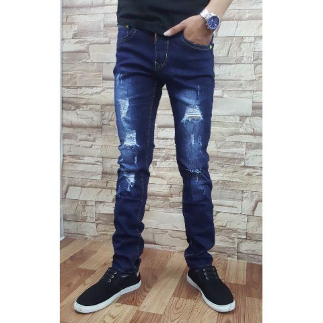 Quần jeans nam rách