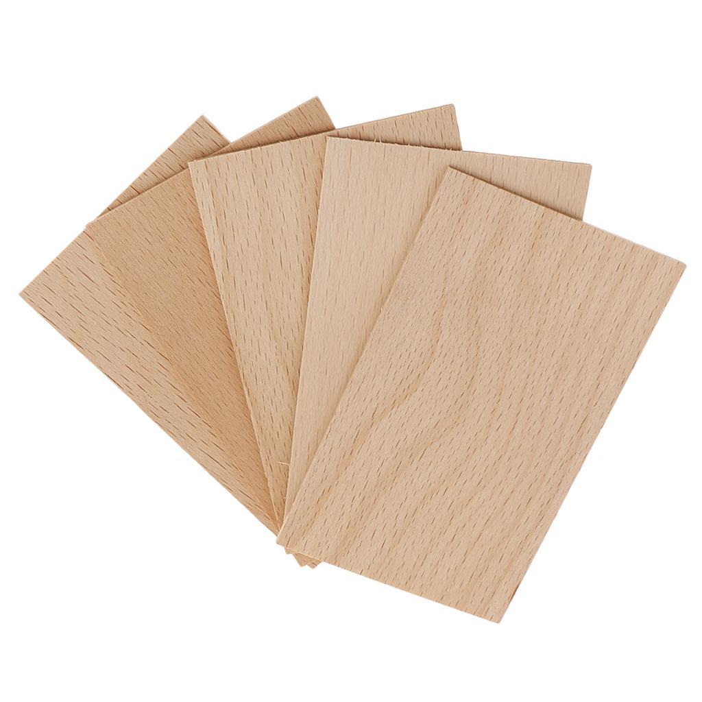 10 Pieces 2mm Thick Wood Slices Decorative Wood Embellishment DIY Crafts DIY Craft Plaques Wood Pieces