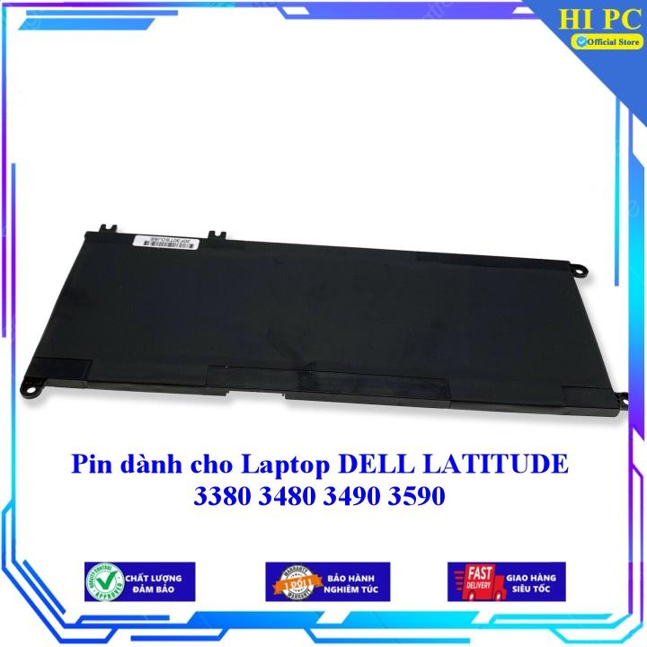 Pin dành cho Laptop DELL LATITUDE 3380 3480 3490 3590 - Hàng Nhập Khẩu