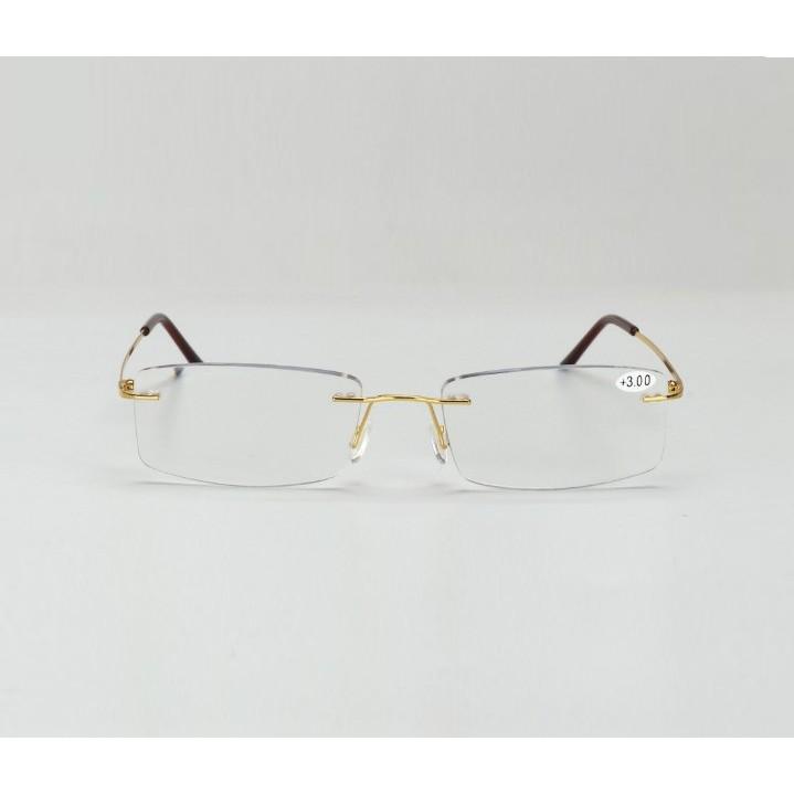 Gọng kính cận kính mắt 0 độ gọng khoan không vành có thể thay tròng theo sở thích gọng TITANIUM KT50UNIQUIsiêu dẻo