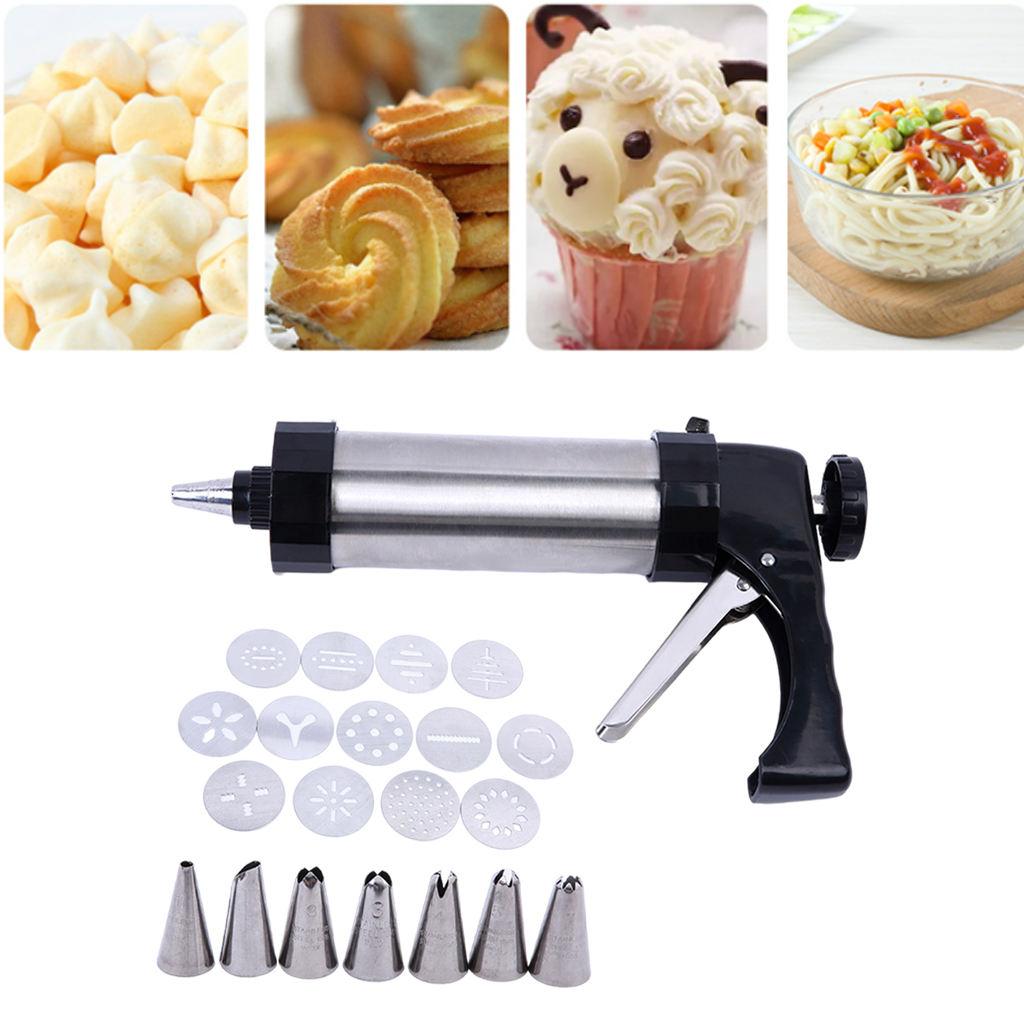 Household Biscuit Die Machine Cake Decorating Gun Multi Purpose Baking Tools