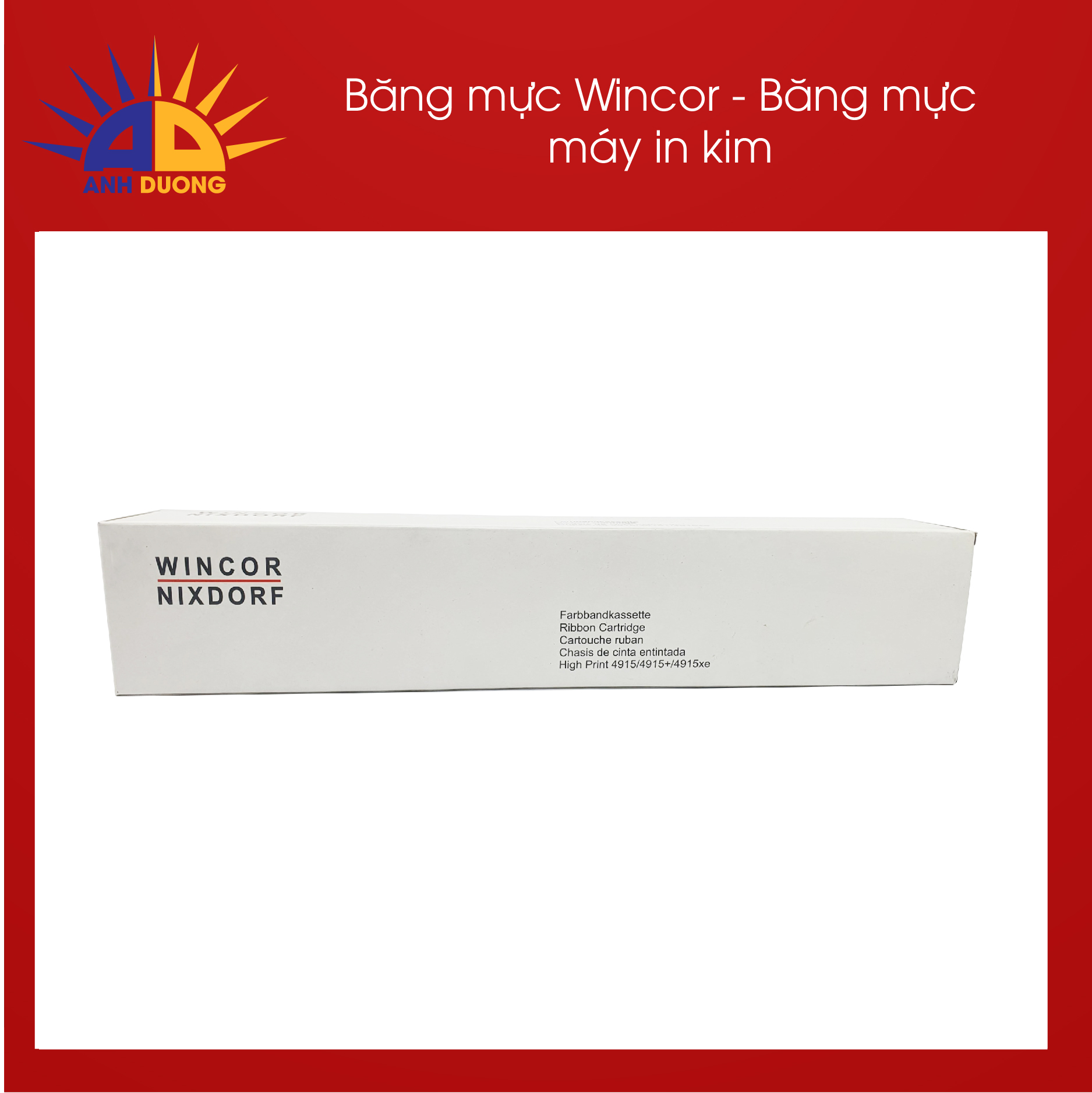 Băng mực Wincor - Băng mực máy in kim